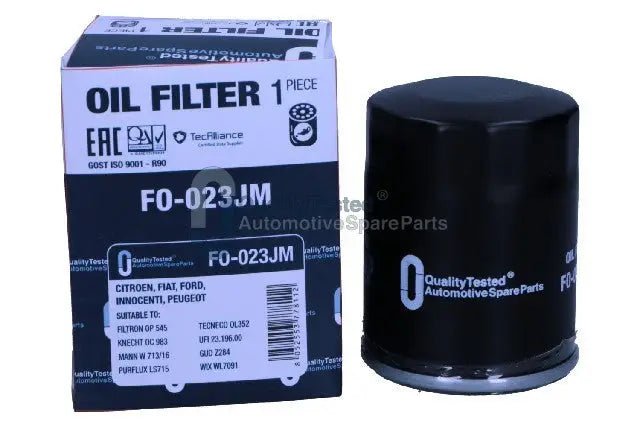FO-023JM Filtro olio Avv,Fiat Motori Fire (R352)