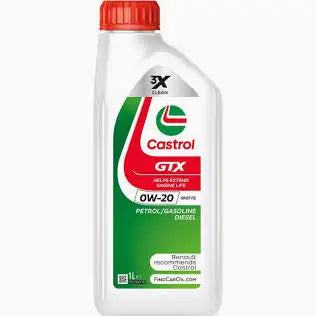 160A0E CASTROL GTX 0W20 RN17 FE